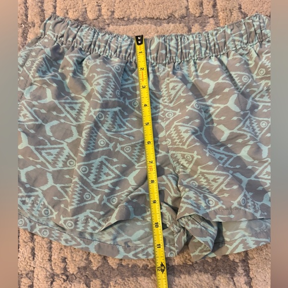 Patagonia Gray and Blue Women Shorts - Picture 2 of 9